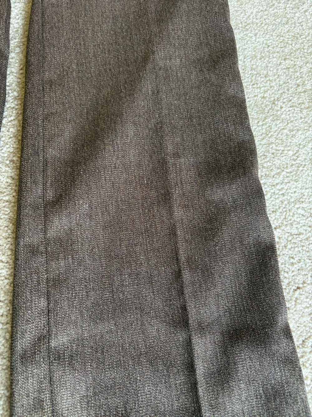 NWT Maurices Brown I Am Smart Boot Dress Pant Womans Size 3/4L - Picture 3 of 10